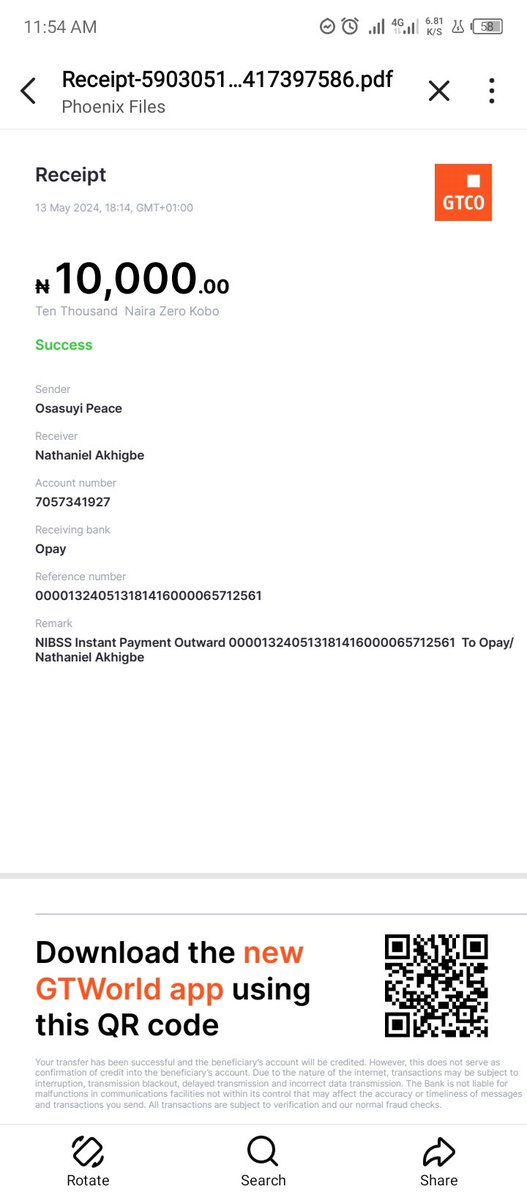 Ssuyipeace's tweet photo. @gozkybrain4u @OPay_NG what is going on since yesterday I nor go chop again? I still have not received it even my boy still hasn't received his money.. pls attend to this 2 account it's there is urgent need for the money. https://t.co/0fhrjPk5ep