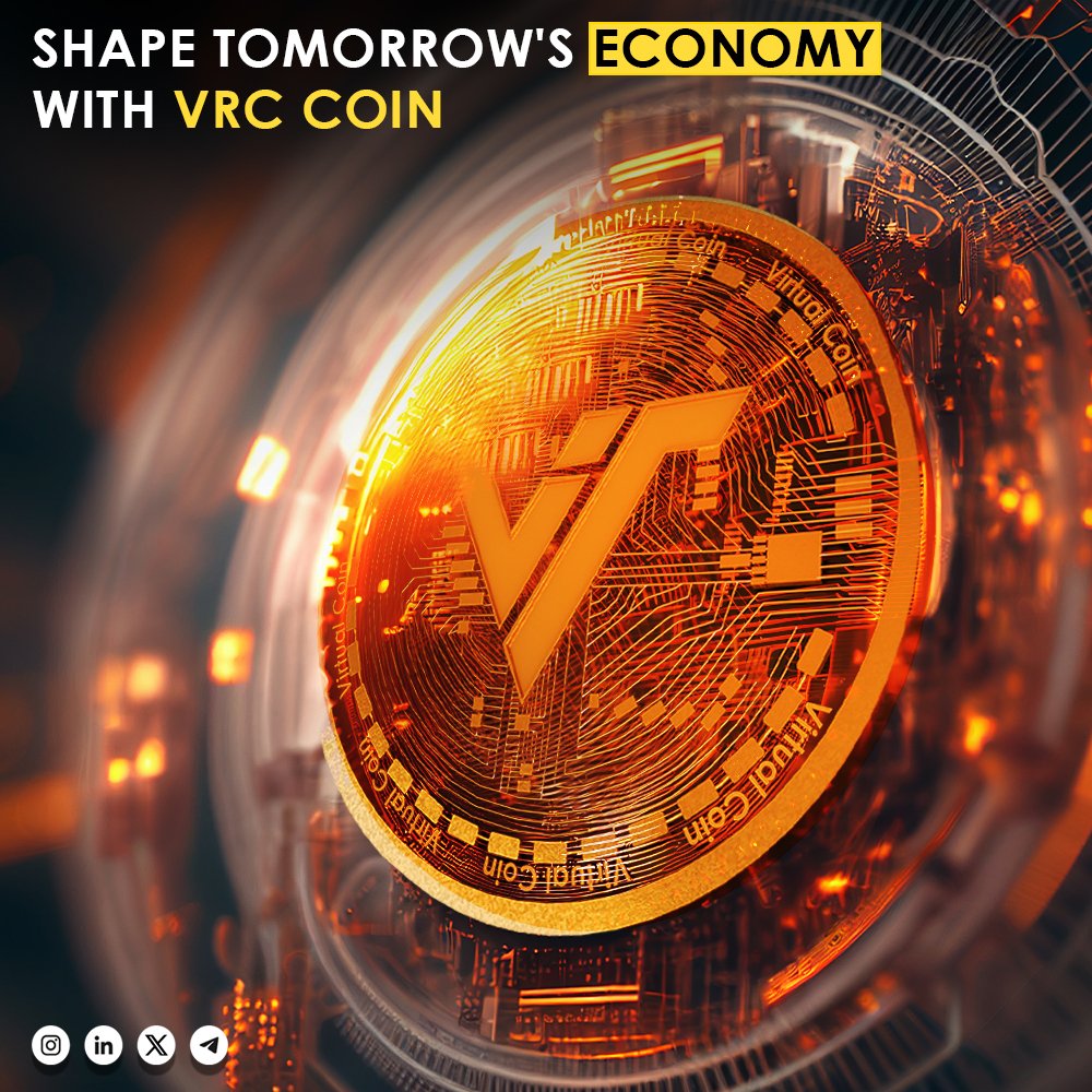 Empowering change-makers to shape the economy of tomorrow.

#VRC #BTC #USDT #Bitcoin #cryptomarket #Blockchain #Staking #trading  #VRCCoin #VSwap #BitcoinETF #Eclipse #JPMorgan #Fees #JackDorsey