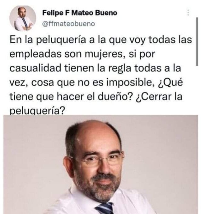 A què vas a la perruqueria, Felipe?