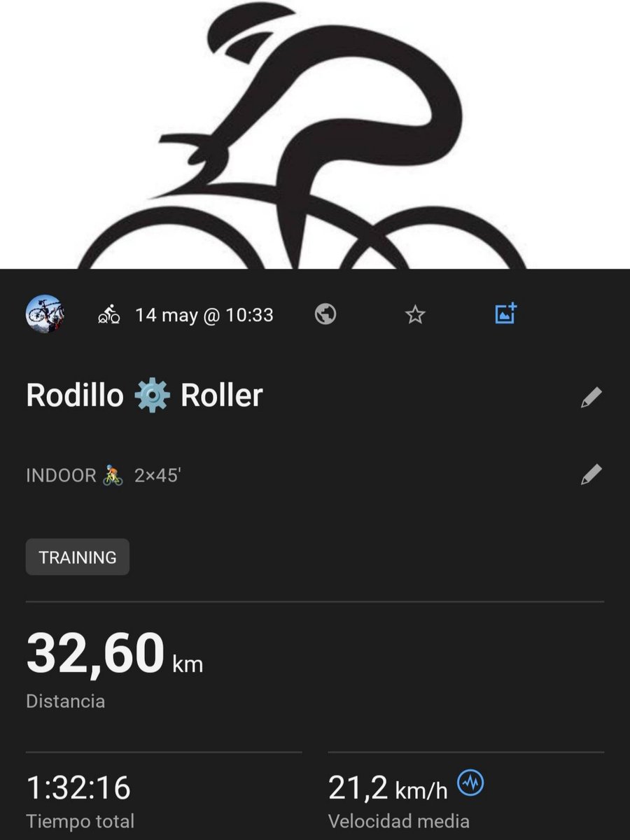 🚴🏼⚙️
Doble sesión de 45' en el Rodillo
#bicicleta #bicycle
#ciclismo #cycling
#サイクリング #自転車
#specialized #campagnolo 
#yosoyciclista #iamcyclist
#rodillo #bikeroller #bikespinning
#indoorcycling #ciclismoensala
#DIABETESTIPOFREE
#MUÉVETEFRENTEALCÁNCER
#BICYCLESCHANGELIVES