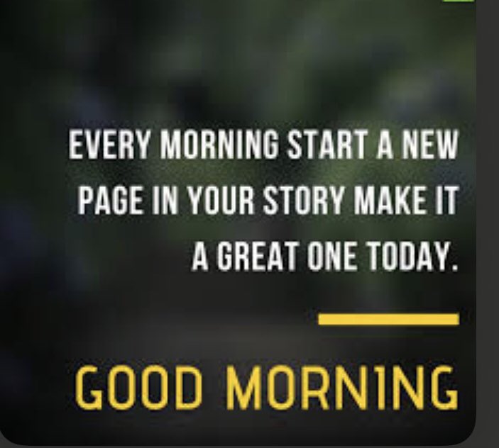 ivymwomack's tweet image. Good morning, friends.