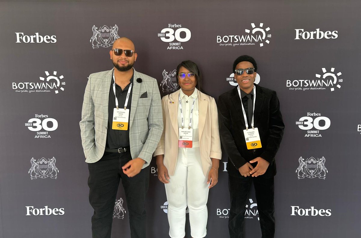 Loved the 2024 @Forbes Africa 30under30s Summit in Botswana! Proud to represent @coastgis as a 2023 #Forbes30under30s Lister. From visionary talks on #Business, #Tech,  #AI, #Finance to #Fashion to sparking positive #SocialImpact in my home countries 🇨🇻 🇸🇳 & the continent!