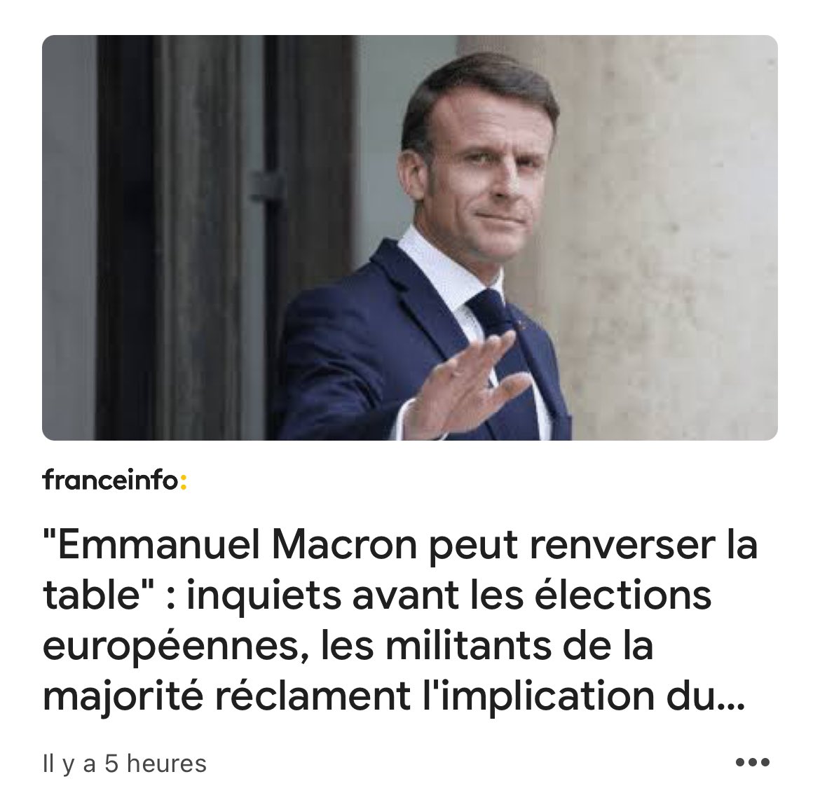 C’est ça « renverser la table » Emmanuel #Macron ? Détruire la fonction publique, s’attaquer aux services publics en détruisant les statuts des agent-es publics ? Pour une fonction publique citoyenne, au service de l’intérêt général le #9Juin : le choix de l’#UnionPopulaire !
