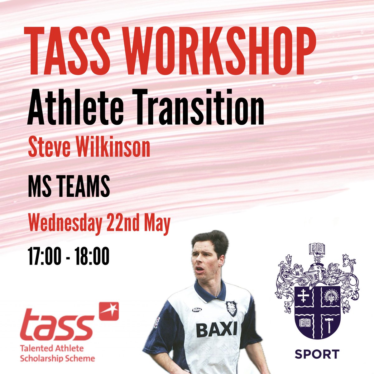 🚨TASS WORKSHOP 🚨

Next Wednesday sees the next <a href="/TalentedAthlete/">TASS</a> workshop of 2024! The workshop will be discussing athletes transitions that occur during their careers and how athletes need to have resilience and positive outlooks in times of uncertainty! 

We will be joined by