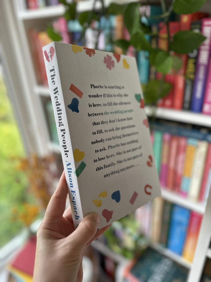 And another huge thanks to @SianBaldwin for this gorgeous copy of #TheWeddingPeople, which sounds like just my kind of read! Out in August from @Phoenix_Bks ✨