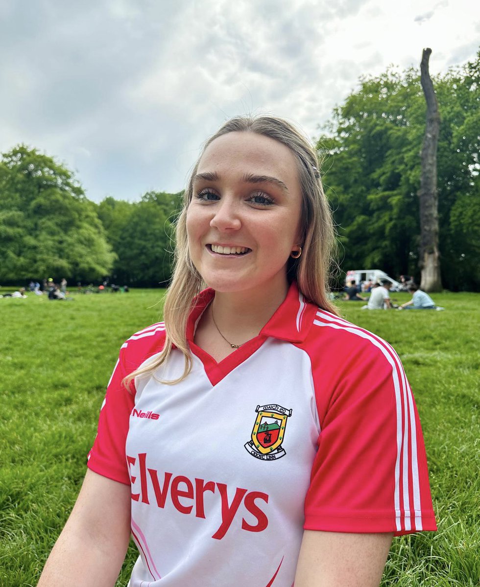 Good luck to former #HeadGirl <a href="/StBedesCollege/">St Bede's College</a> #EiliseLeydon in <a href="/RoseofTralee_/">Rose of Tralee</a> final in #London 💚❤️ see MayoManchester.com