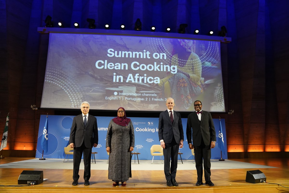Delighted to co-chair with 🇹🇿 President @SuluhuSamia, 🇳🇴 PM @jonasgahrstore & AfDB President @akin_adesina our Summit on Clean Cooking in Africa Today's outcomes will be pivotal in ensuring clean cooking access for all becomes a success story for Africa & the world