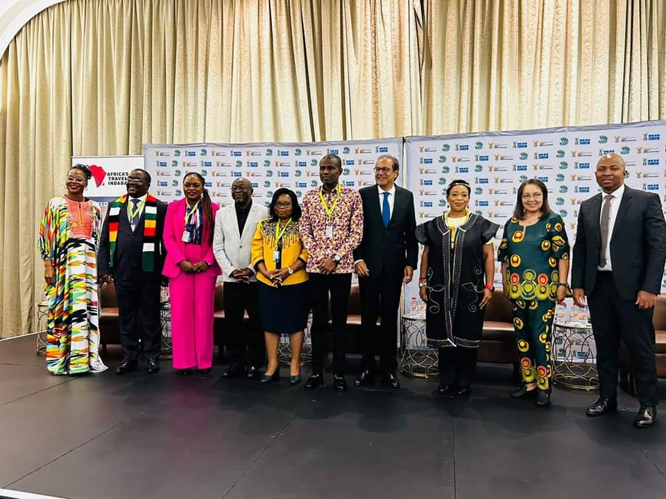 Minister of Tourism Vera Kamtukule is taking part in Africa's Travel Indaba in Durban, South Africa, where she is discussing Malawi's tourism sector with regard to the aviation sector. facebook.com/share/p/bfYUSS…