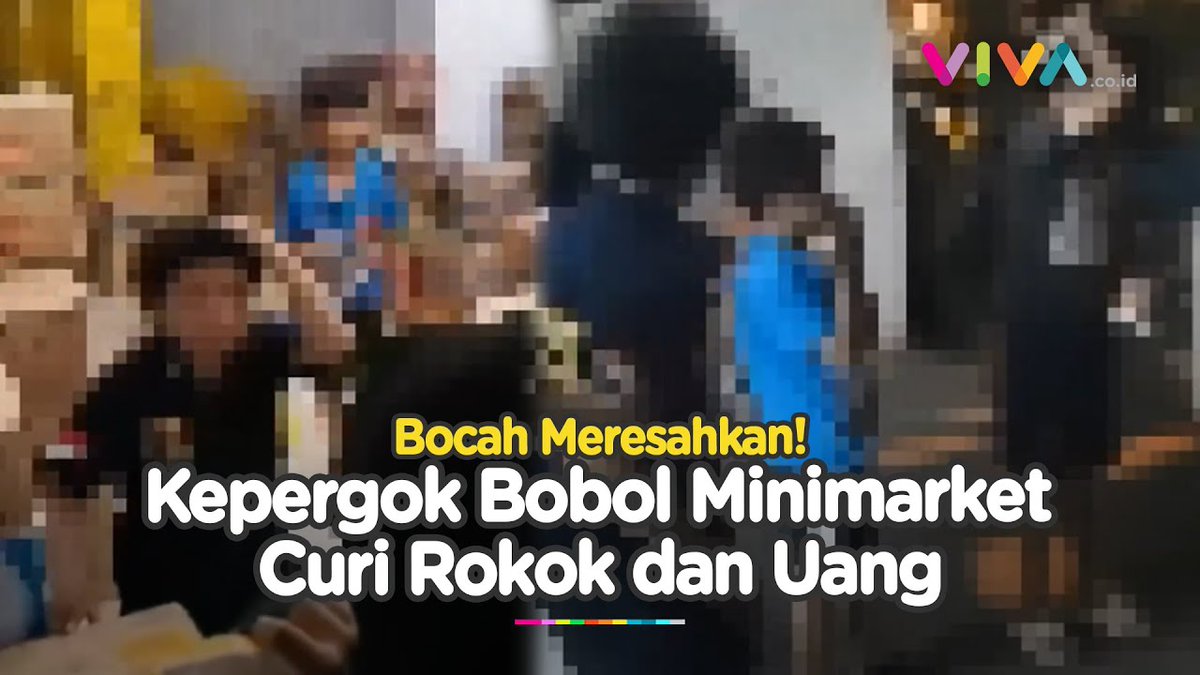 [VIDEO] Bocah Meresahkan Bobol Minmarket, Barbuknya Bikin Geleng geleng dlvr.it/T6sDJF #youtube