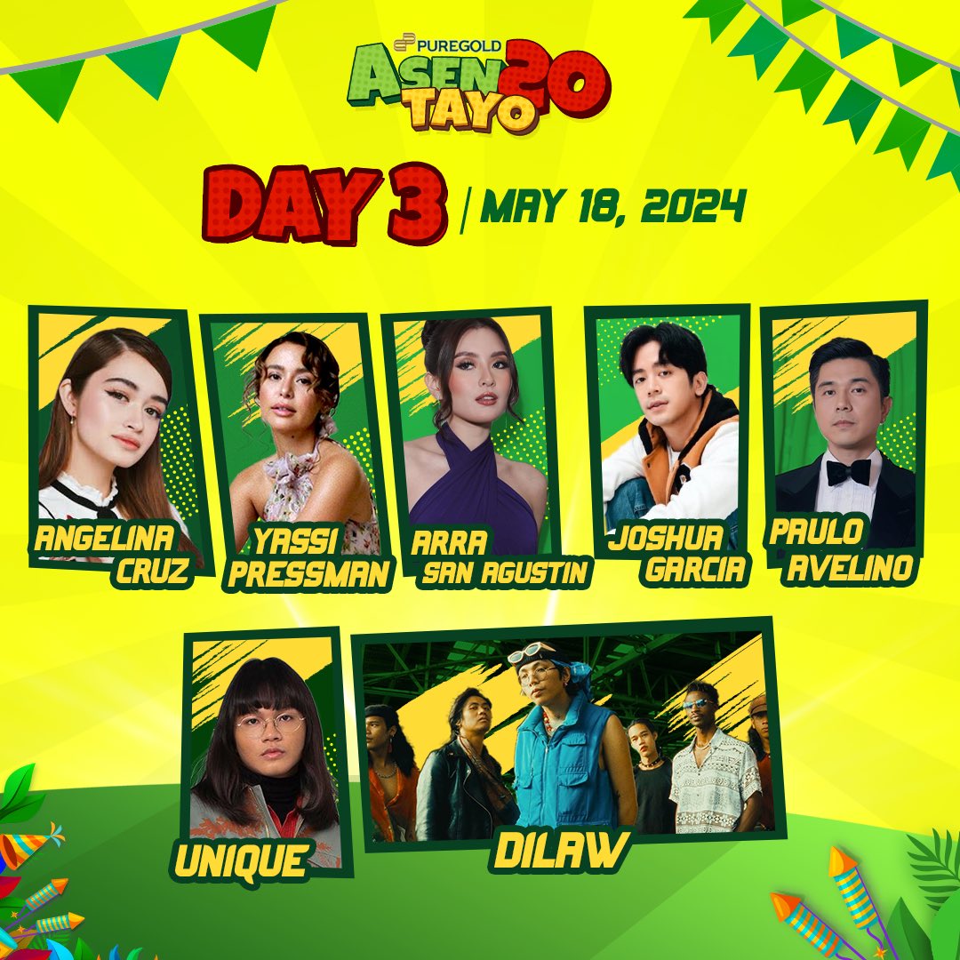 Meet your idols, mga ka-Puregold!

Kitakits tayo sa May 16-18 sa World Trade Center, from 9AM to 7PM daily para sa Puregold Sari-Sari Store Convention.

#AlwaysPanalo