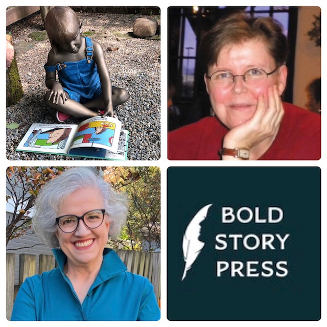 Join our “Writing & Publishing a Children’s Book: An Introduction” webinar 5/21 (7 pm ET) w/ @NYTimes best-selling illustrator/author Jackie Urbanovich (top right) & @EmilyBarrosse, founder of @BoldStoryPress tinyurl.com/dfvxafd9 #ChildrensBookPublishing #BSPwebinar