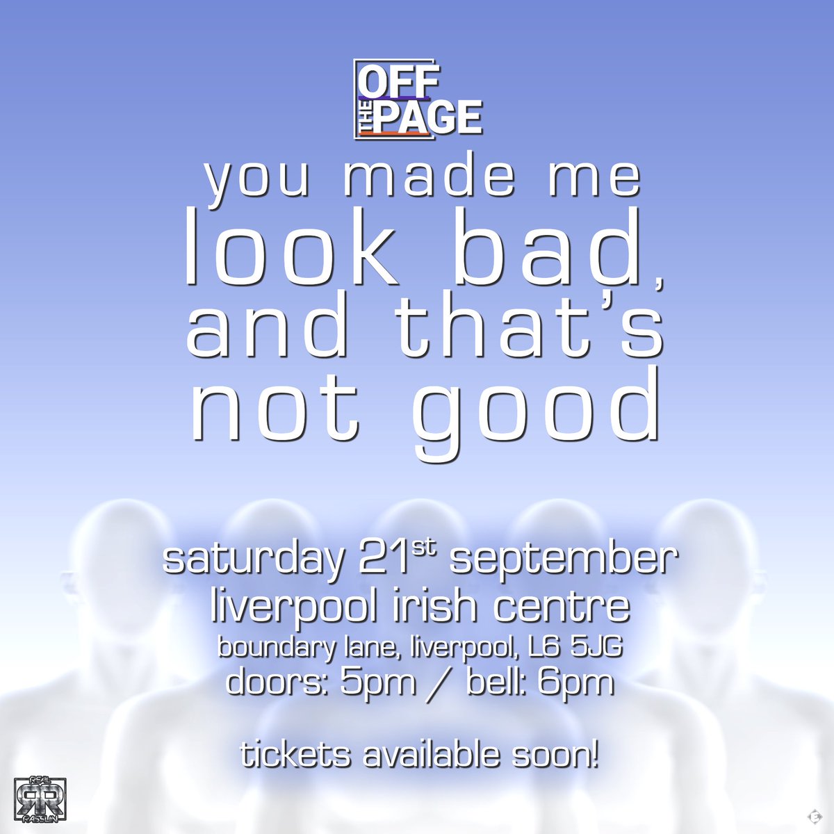 🚨 TICKETS NOW AVAILABLE 🚨 Tickets for our show in Liverpool, You Made Me Look Bad... are now on sale on Skiddle! Get yours as we bring OTP to Beatle Country on September 21st! Tickets on sale here: skiddle.com/whats-on/Liver…