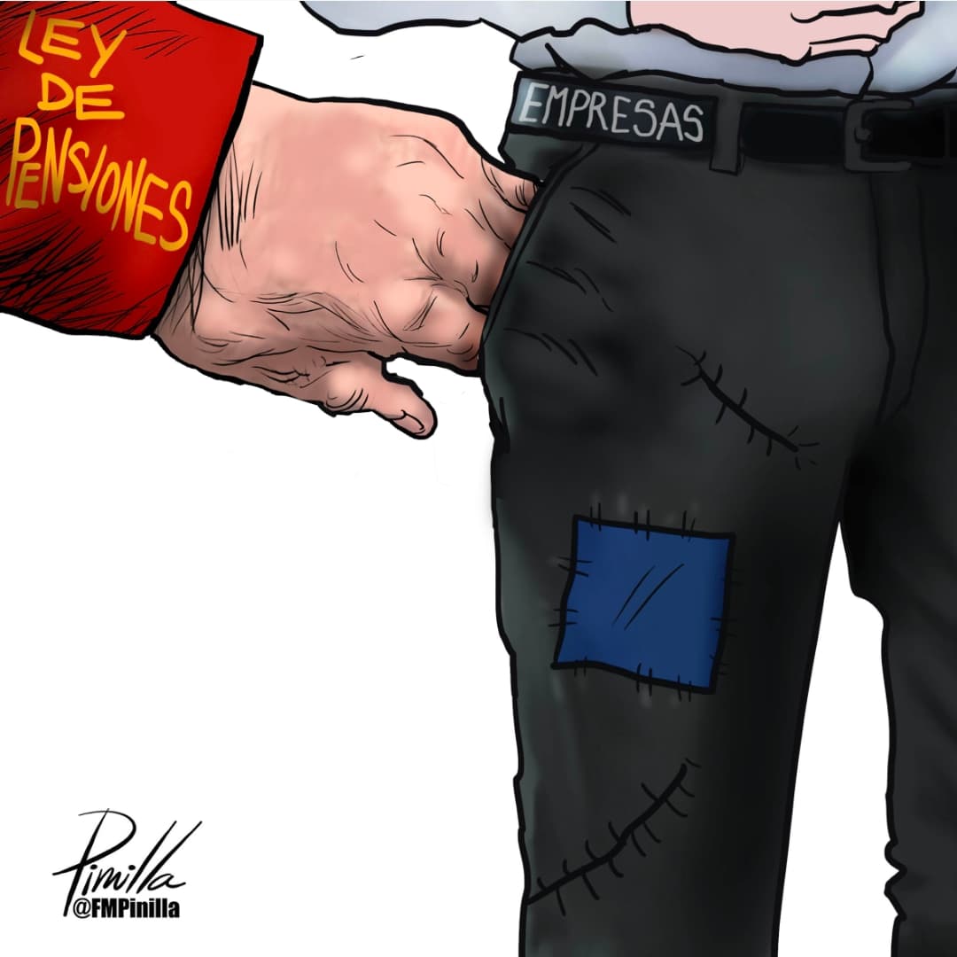Ley de pensiones...
•
#Caricatura para @elnacionalweb.
•
#Caricatura #Cartoon #Venezuela #venezolanos #politicalcartoon