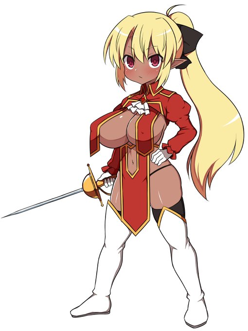 ダークエルフ姫騎士ちゃん 