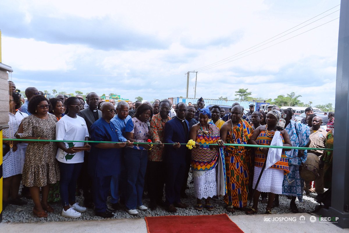 Years of consultations and insights has led to this ultramodern facility that would serve the good citizens of the Volta region. #jospong
#volta #CleanEnergy