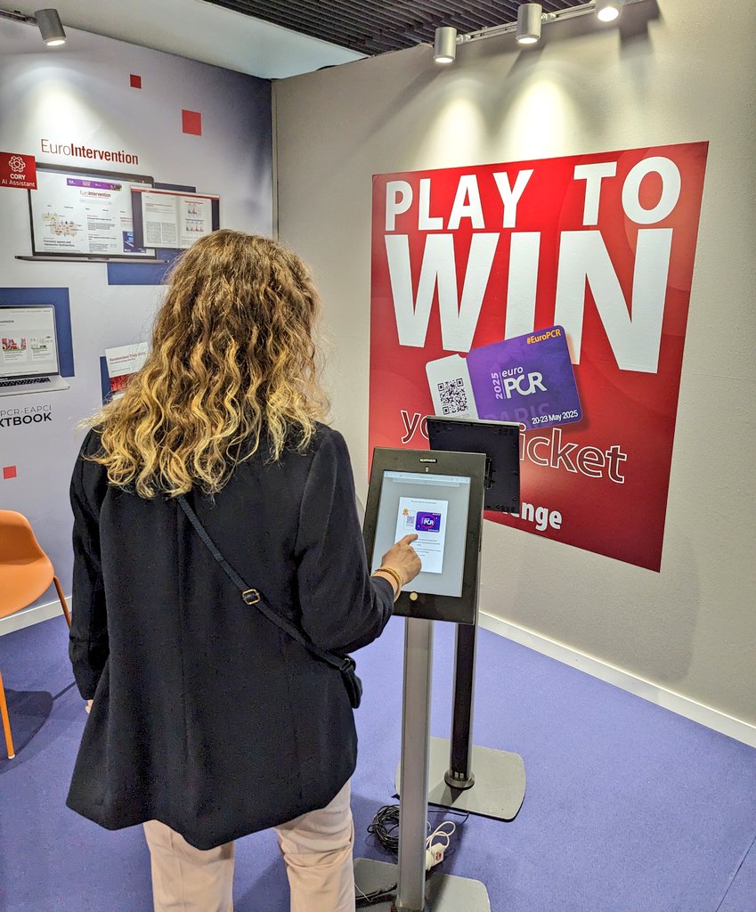 Attending #EuroPCR? Do drop by our booth (M71) at Level 2 to play Part 2 of our #EIJchallenge! It's your chance to win a ticket 🎟️ for #EuroPCR 2025. See you there 👋👋