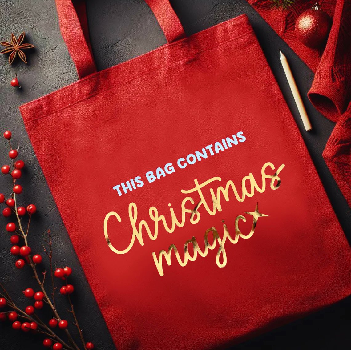 This is the bag you need for arriving to friends & family at #Christmas 🥰👉 christmascountdown.etsy.com/listing/155091…
