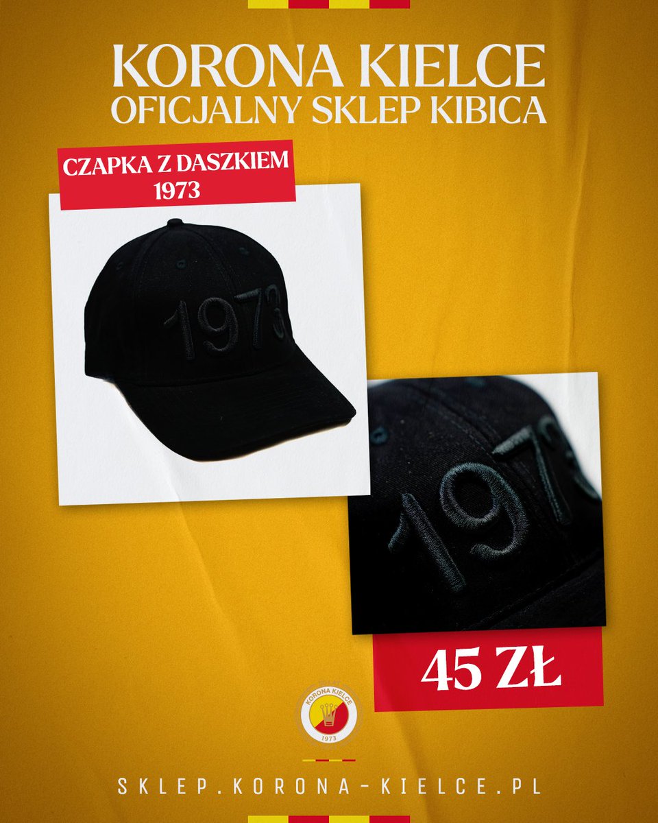 🧢 W słoneczne dni koniecznie dbajmy o właściwe nakrycie głowy❗ 𝐂𝐳𝐚𝐩𝐤𝐚 𝐳 𝐝𝐚𝐬𝐳𝐤𝐢𝐞𝐦 '𝟏𝟗𝟕𝟑' sprawdzi się idealnie! 👌 🛒 👉 bit.ly/3K09bgh