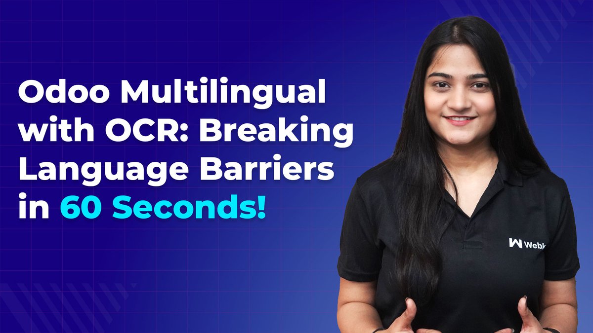 🔍 Discover the power of Multilingual OCR! 🌍 Unlock text from images in multiple languages effortlessly. Say goodbye to language barriers! Watch now! 📺 twtr.to/70ZEl #odoo #OCR #multilingual #languagebarrier #Innovation