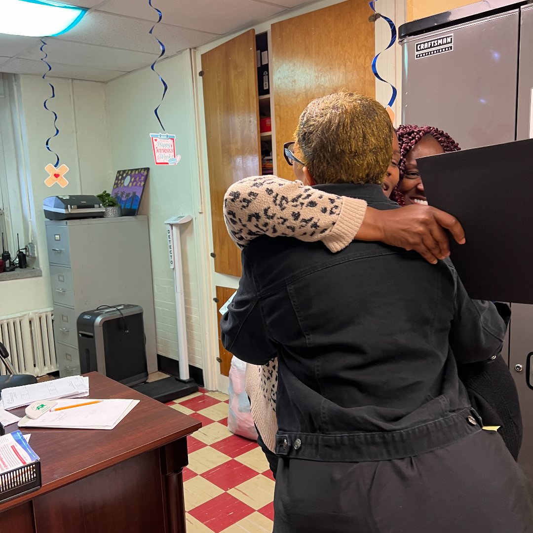 Forest Street Community School celebrated #NationalSchoolNursesWeek last week with Nurse Hydah Kilonzo. Everyone at Forest thanks you for everything you do for our students, staff, and families at Forest! #GoodtoGreat #MovingintoGreatness #OrangeStrong💪🏽