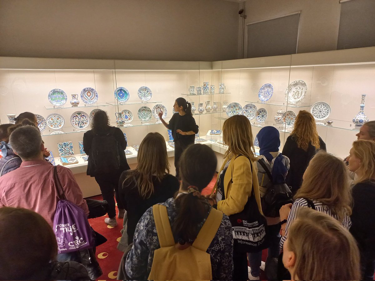 SunaKiracLib's tweet image. #ILSW24 continues in full strength! After yesterday's welcoming speeches, Sadberk Hanım Museum visit and welcome dinner, today is dedicated to detailed institutional presentations and the discovery of AI technologies and LLMs!
#digitalfuture #AIinlibraries @kocuniversity