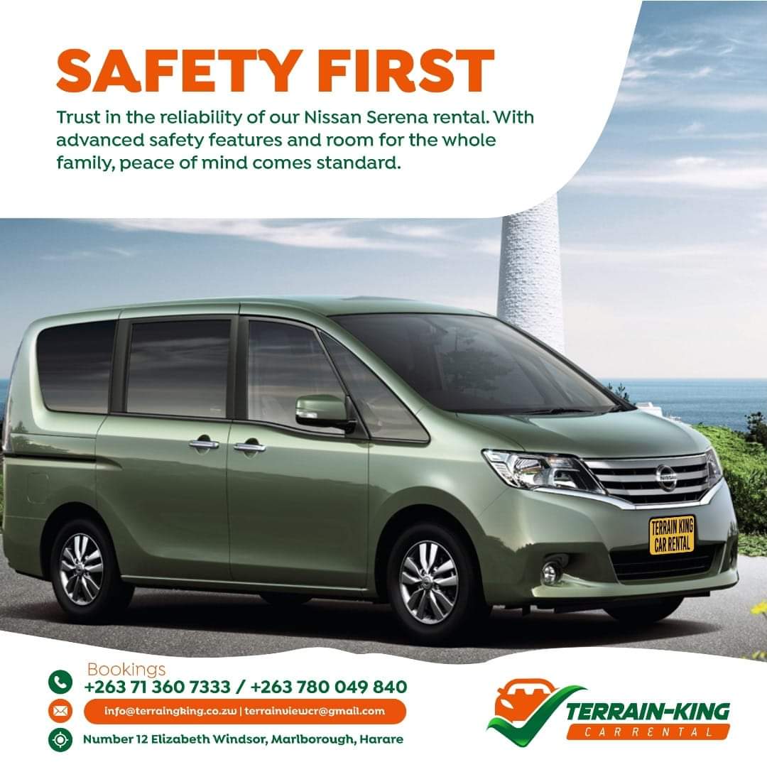 7 SEATER FAMILY CARS.

Book now

+263713607333 /+263780049840

#terrainkingcarrental #7Seater #7seaterforhire  #JourneywithUs #affordabletravel #CheapCarHire #carhire #cheapcarrental #SUVs #4x4 #AffordableCarRental #AffordableCarRental #carrentalharare