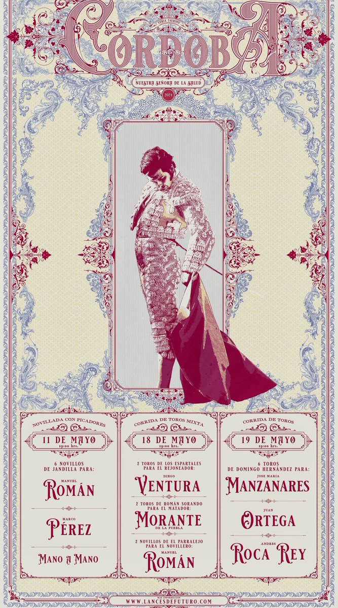 Esta fotografía de Morante ha servido de inspiración al gran @diazgarridodesign para diseñar el cartel taurino de la Feria de Córdoba 2024. 
Nos vemos en Córdoba este fin de semana!!!
<a href="/lancesdefuturo/">Lances de Futuro</a>