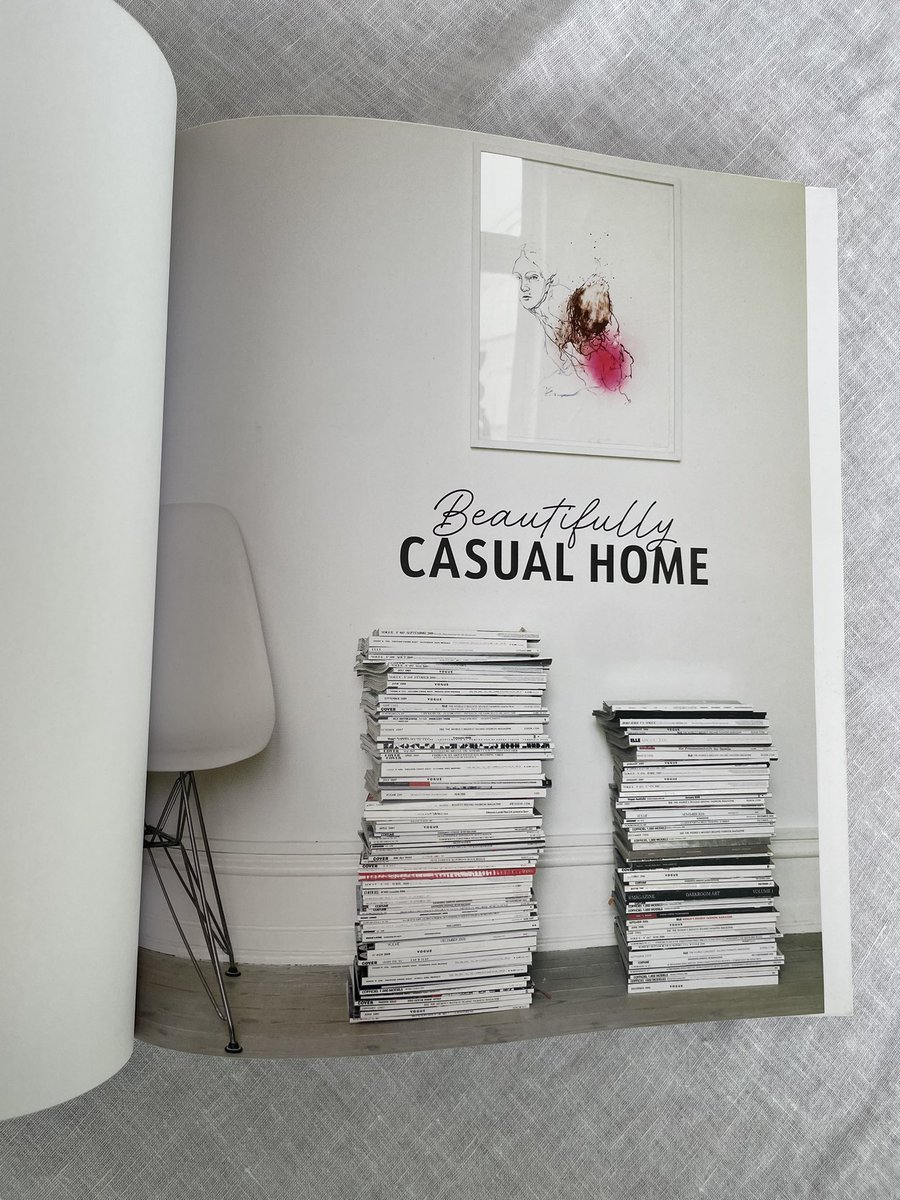 And it’s publication day for the new edition of my interiors book Beautifully Casual Home published by @RylandPeters  … ! #publicationday
