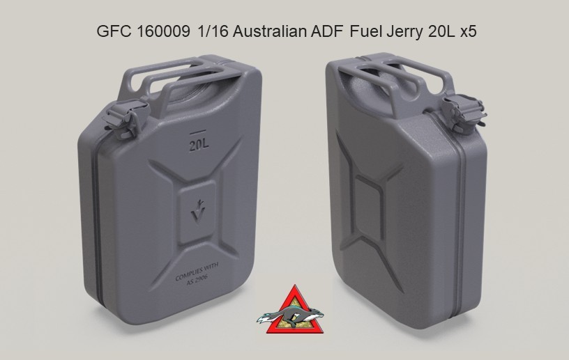 Grey Fox Concepts: Australian ADF Fuel Jerry 20L dlvr.it/T6sFMt