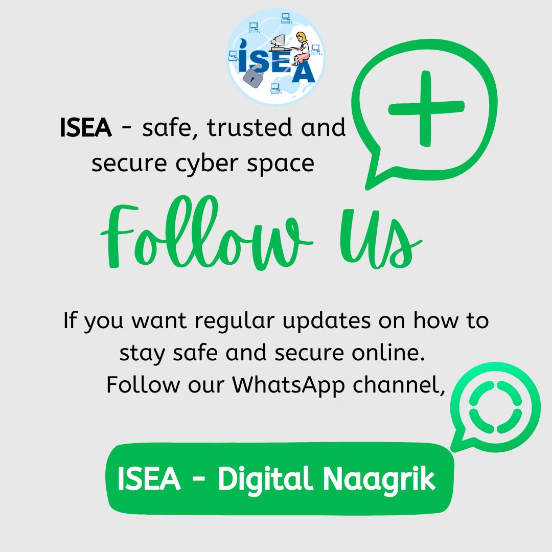 🌟 'In the sea of knowledge, every drop counts.' 🌊💡 Thrilled to dive into the ISEA WhatsApp community! Let's sail together, sharing our drops of wisdom and shaping the waves of innovation. 🚀 #ISEACommunity #CyberSecurity #ISEA 🌐📚 whatsapp.com/channel/0029Va…