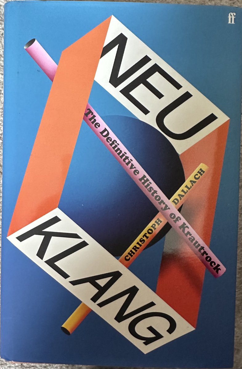 ‘The World of Krautrock’, from 1997, on ‘ZXY-Music’… To accompany my reading this afternoon… Book available from @FaberBooks A knowing sense of restraint, using the techniques & processes of fine art & virtuosity but avoiding bombast or hideous ego-trips…& I love it….