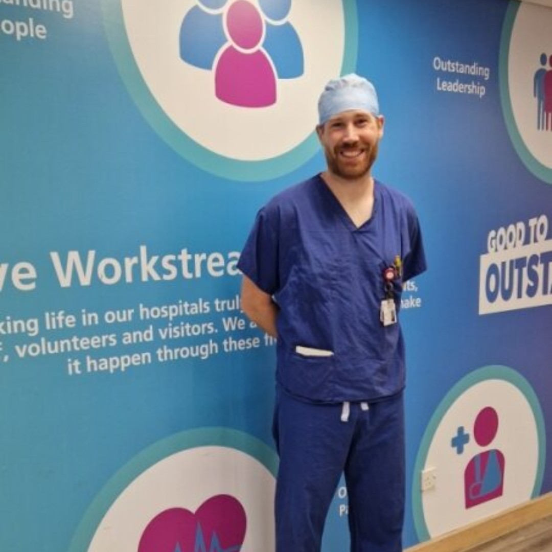 For Operating Department Practitioner Day we want to thank our ODP's for all of the amazing work that they do!👏 Simon: 'A friend was working in the recovery department at Hinchingbrooke & suggested an ODP career. I looked into it & never looked back.' 💙 #ODPday #TeamNWAngliaFT