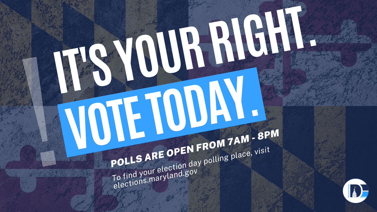 The polls are open today until 8 pm. Need information on any of the candidates? Check out the voter's guide from the League of Women's Voters: vote411.org