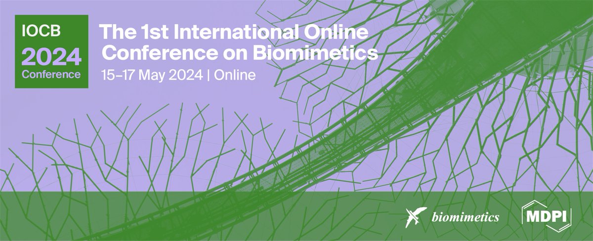 🌿Excited to present at the 1st International Online Conference on #Biomimetics! Join me tomorrow at 10:40 CET for a deep dive into IR management in #nature and #bioinspired #applications. Let's explore how nature's designs inspire energy-efficient solutions.  #IOCB2024