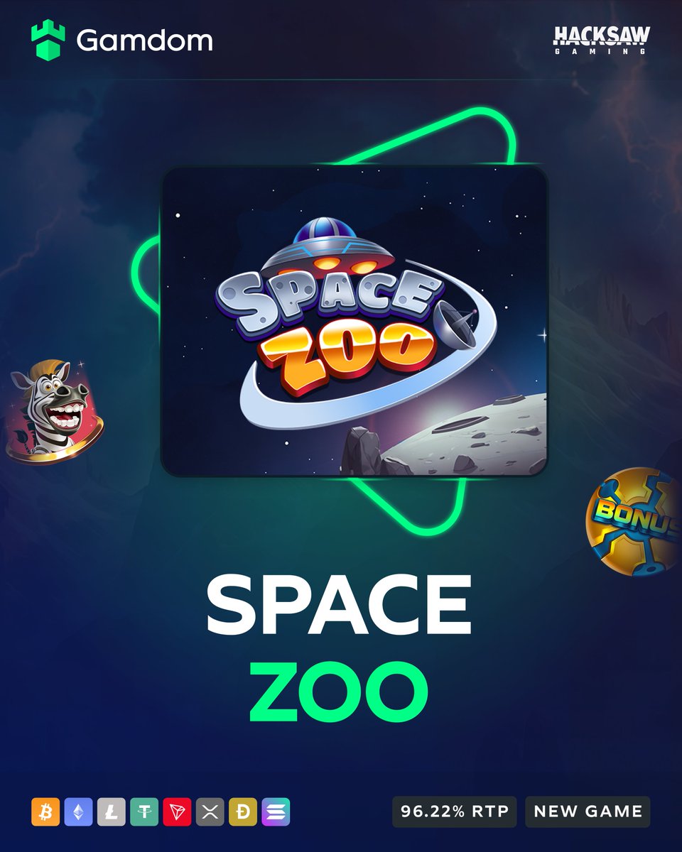 💫 New Game: Space Zoo by Hacksaw Gaming! 💫

Join cute animal astronauts on an epic space journey. 🚀

Win up to 10,000 x your bet for an unforgettable cosmic adventure! 💰

We're giving away free spins for you to enjoy the game!

-💚 + 🔁 + Mention a Friend
- Drop your userID