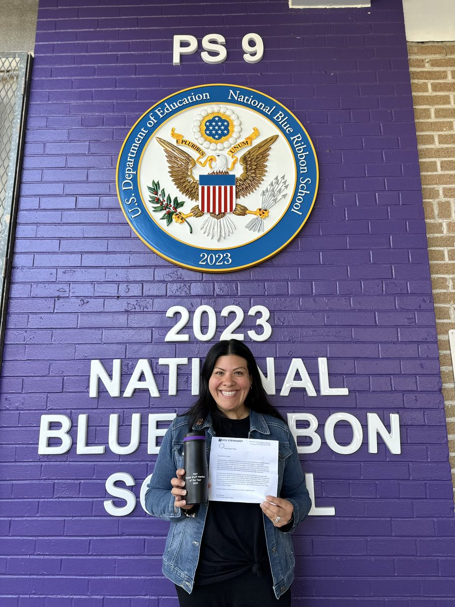 Congratulations on our very own Mrs. Kimberly Molloy on being nominated by her peers as the Nest Stand-Out Staff Member of the Year, 2024. @DrMarionWilson @CChavezD31 #GROWPS9 #NBRS2023 #welcometothefamily #bestFORtheworld