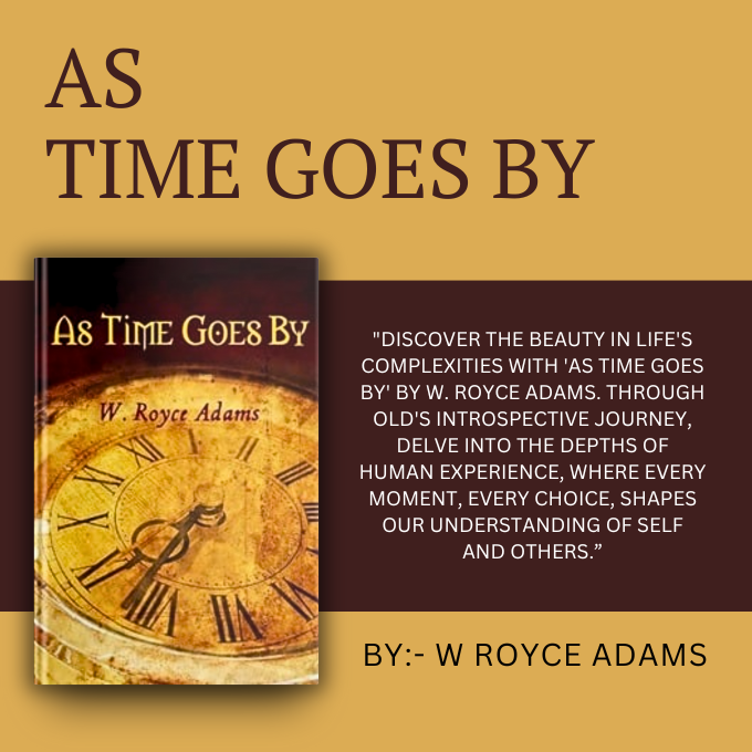 #Memoir #LifeJourney #Philosophy 'As Time Goes By' is a masterpiece of introspection. Through Old's journey, Adams reminds us of the preciousness of life and the beauty of every moment. @Adamribb Buy Now : amazon.com/dp/B0B8FX3K24/ via @amazon