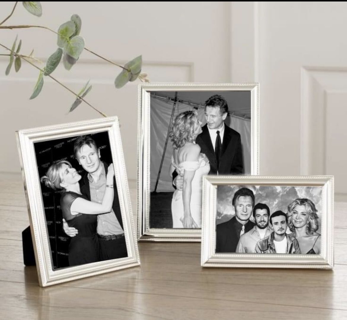 The Neeson Family ❤ #LiamNeeson #natasharichardson #michealrichardson #DanielNeeson 🥺 They would have been a beautiful family, in fact... They are.🥰