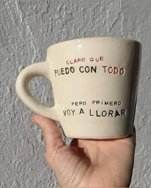 'La taza perfecta no existe' La taza: