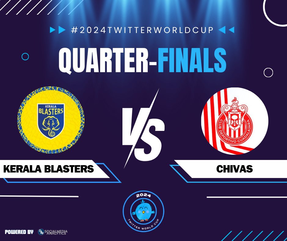 🔷𝗤𝗨𝗔𝗥𝗧𝗘𝗥-𝗙𝗜𝗡𝗔𝗟𝗦🔷/ 🇮🇳 @KeralaBlasters 🆚 @Chivas 🇲🇽