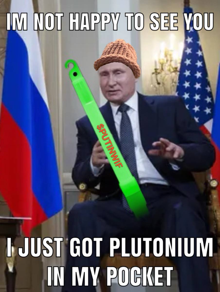 @sp00n1cus Good practise I guess.

Know what else is good practise? Getting a bag of #PUTINWIF is the only hat wearer chosen by fate. @PutinWifHat_

Yes I'm aware I sound like an ad. Deal with it😎. Also retweet so I can sleep pl0x #memecoins @pumpdotfun