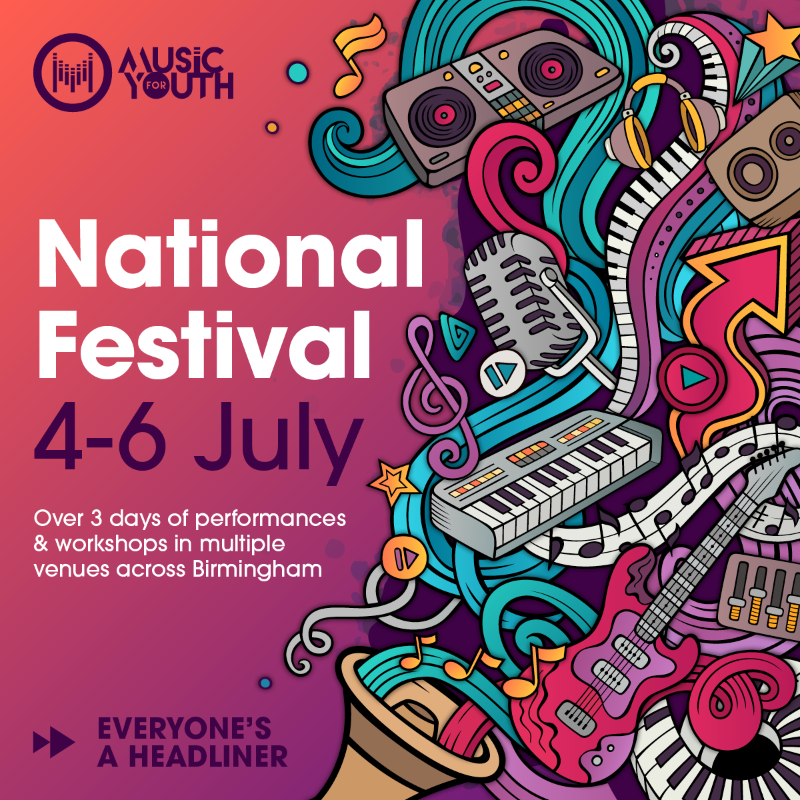Dont forget to purchase your tickets for our National Festival in July! We have 3 days of amazing music from thousands of young musicians!

We can't wait to see you there, so don't miss out and get your tickets here: bmusic.co.uk/events/music-f…

#mfynationalfestival24 #TripleTheFun