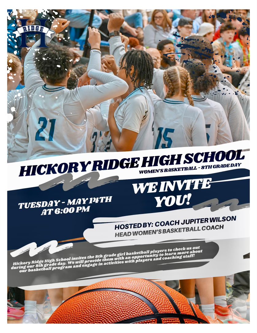Great day get to meet the young ladies that’ll be future Bulls here at Hickory Ridge High school…