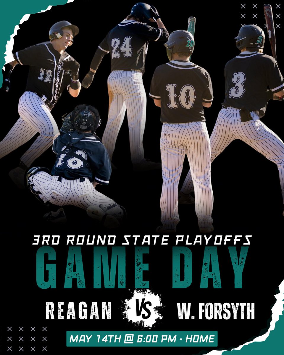 Reagan Raiders Baseball (@reaganraider) on Twitter photo Round 3 tonight in Pfafftown.
Tickets $7. Cash or card accepted at the gate.
Link for tickets online: gofan.co/event/1522762?…
#RaiderPride <a href="/RRHSAthletics/">Reagan Athletics</a> Round 3 tonight in Pfafftown.
Tickets $7. Cash or card accepted at the gate.
Link for tickets online: gofan.co/event/1522762?…
#RaiderPride <a href="/RRHSAthletics/">Reagan Athletics</a>