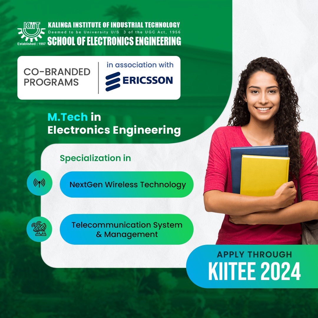 Unlock the circuits to your future with our School of Electronics Engineering. Apply Now - kiitee.ac.in . . . #ShapingTomorrow #KIITInnovates