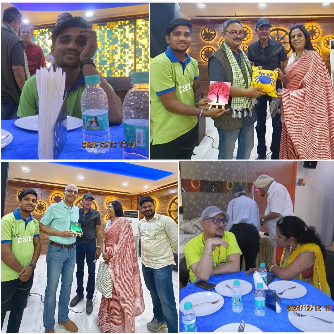 Moments from the recent St. Joseph alumni meet, where our co founder Sonal Sharma and childhood cancer survivors Atul and Mukesh inspired all by sharing their journeys. Thank you kevin tressler for making this happen.   #FightAgainstCancer #ChildhoodCancerAwareness