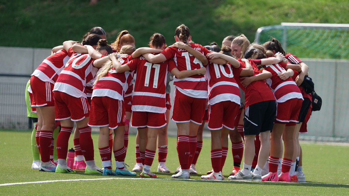 Unsere Teams haben am kommenden Wochenende spielfreiℹ️

Während für die U17-Juniorinnen die Saison bereits beendet ist, geht es für die Frauenmannschaft am 26. Mai (15:00 Uhr) mit dem Heimspiel gegen die SG FC Tannenhof/1. FFC Düsseldorf weiter⚽️

#f95 | 🔴⚪️ | #frauenfussball