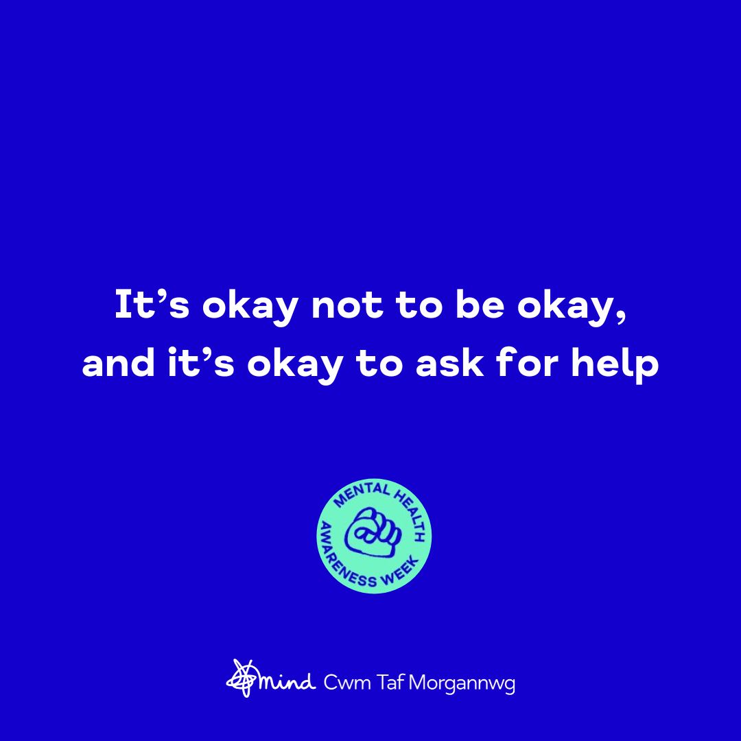 It's okay not to be okay, and it's okay to ask for help. 
To get involved or for further information this #MentalHealthAwarenessWeek please visit our website (ctmmind.org.uk).
We have help numbers pinned to our profile. You are not alone. We're here for you. #CTMMind