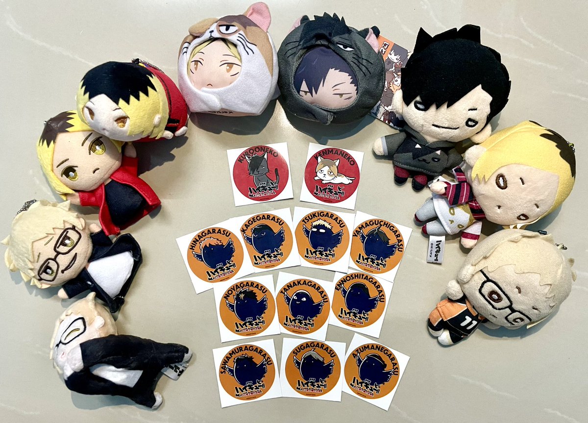 ✨ haikyuu the dumpster battle malaysia screening free stickers ✨

i will be watching the movie on 18th may @ midvalley and join fan cheer screening event on 25th may @ lalaport (event by jugon.kaisha and heiji_desu) 

so if anyone want these, you can say hi to me on the day 🥰