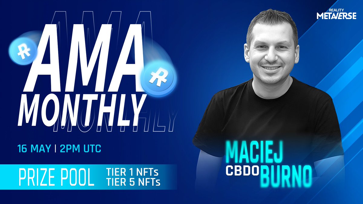 📢 Join Us for an Exclusive AMA Session! 📢 📅 Date: 16th May 🕒 Time: 2 PM UTC 📍 Venue: youtube.com/watch?v=9U-E44… 🏆 Prize Pool: T1 and T3 NFT Take advantage of this opportunity to ask your questions and interact live. Make sure to ask your questions on Discord in the #